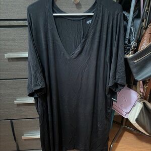 Torrid Black V-Neck Top